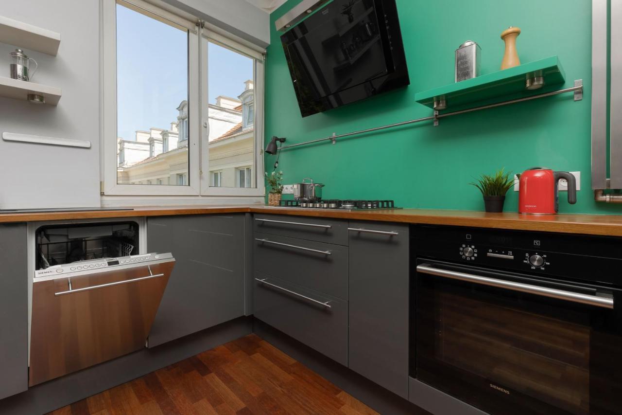 Comfy Warsaw City Centre Apartment By Noclegi Renters Ngoại thất bức ảnh